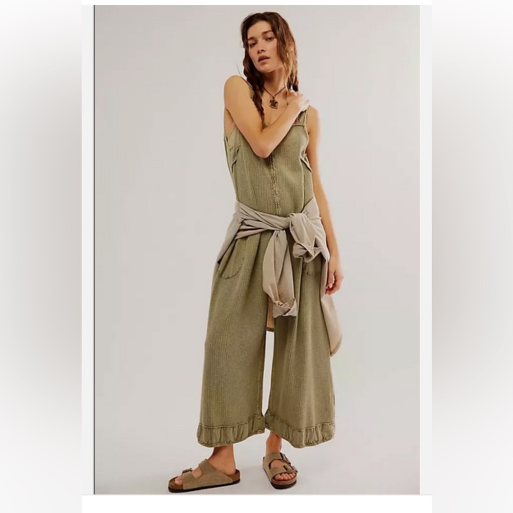 Free People Callie Wide-Leg Jumpsuit